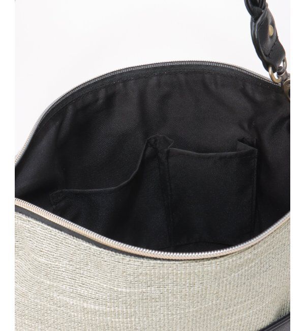 ikka「雑材シート2WAYジップショルダーバッグ」|その他|