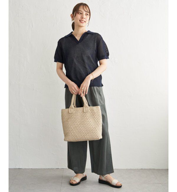 ikka「ネオプレーンメッシュトートバッグ」|その他|