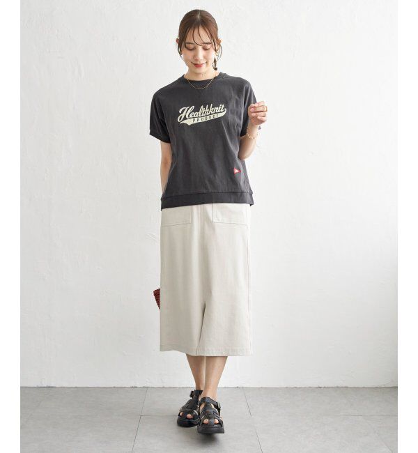 ikka「【接触冷感】Healthknit Product ヘルスニットプロダクト 半袖Tシャツ」|その他|