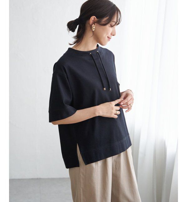 ikka「【接触冷感】鹿の子スピンドルプルオーバー」|その他|