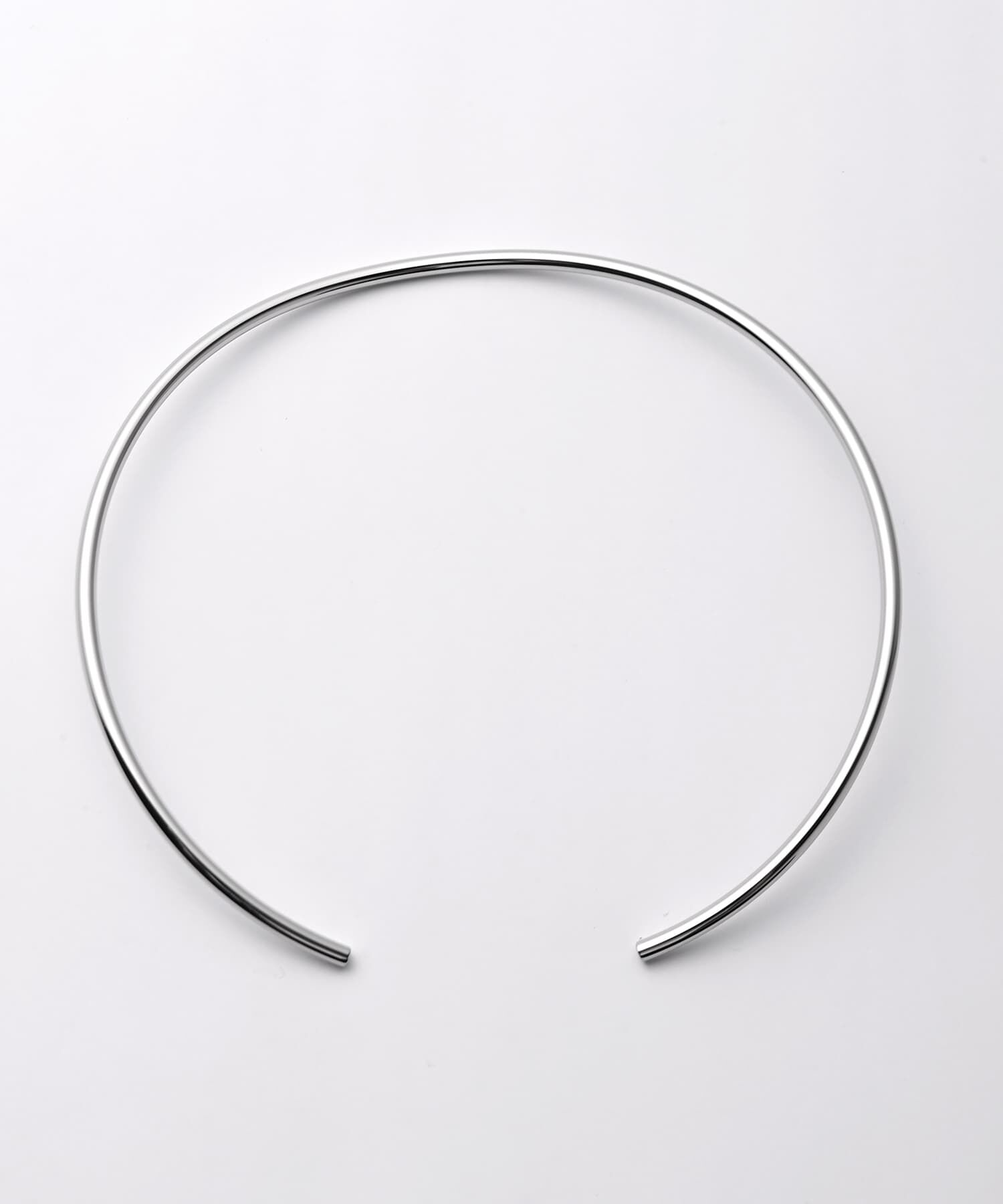 STYLE DELI「【DELI by】ポリッシュメタルミニマルチョーカーネックレス」|ネックレス|