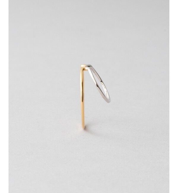 Jouete「イヤーカフス ダブルフープ コンビカラー」|イヤーカフ|