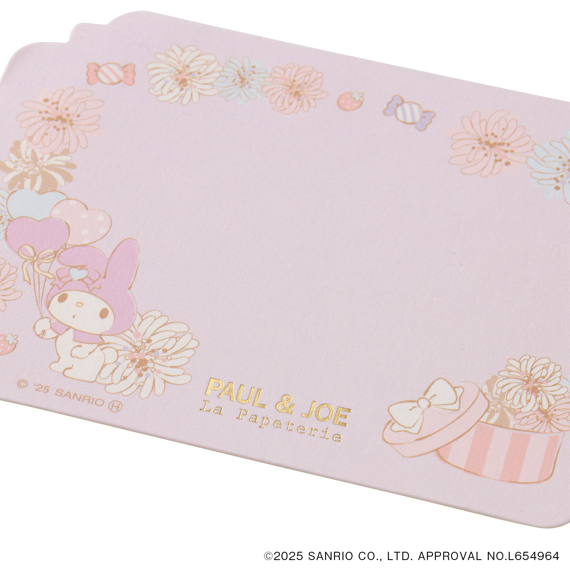 PAUL&JOE「メッセージカードセット／ポール＆ジョーｘマイメロディ」|ステーショナリー|