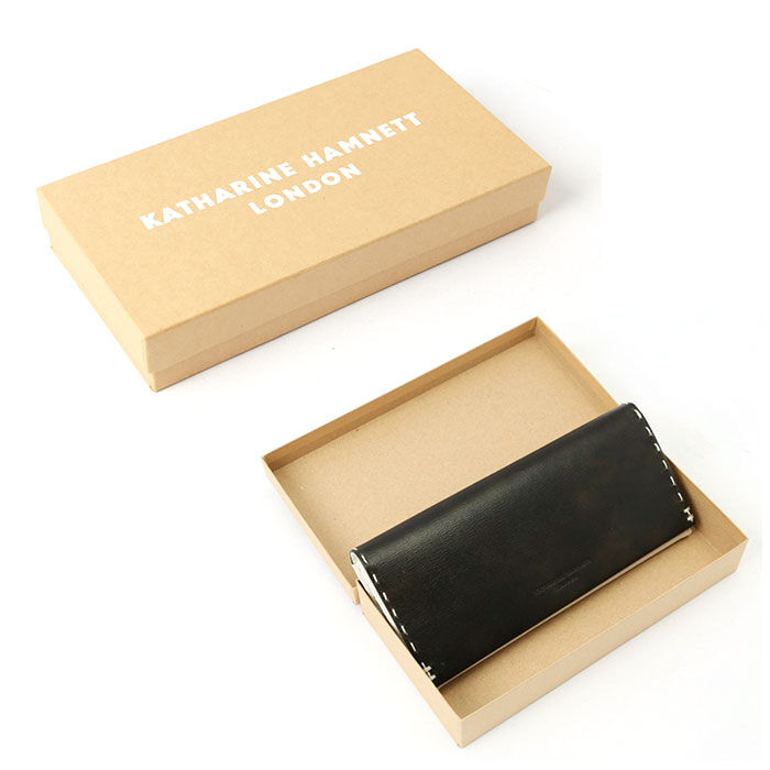 BACKYARD FAMILY「katharine hamnett キャサリン ハムネット 長財布 本革 通販 財布 お財布」|財布|