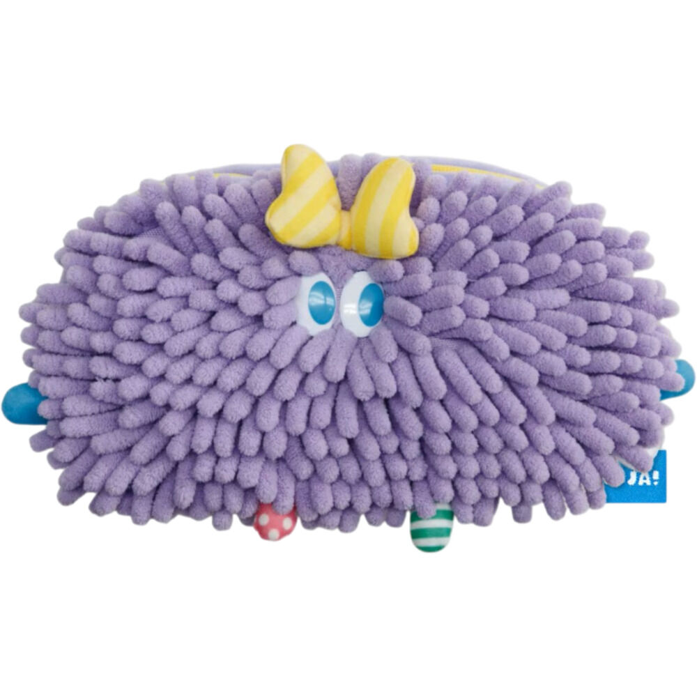 BACKYARD FAMILY「モジャ グッズ 通販 ペンポーチ ペンケース 小物入れ 化粧ポーチ メイクポーチ Moja!」|その他|パープル1