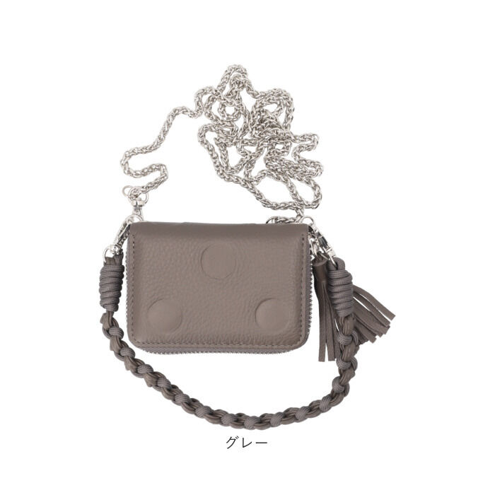 BACKYARD FAMILY「ペルケ ウォレットショルダー perche 08-06-03914 通販 お財布 財布」|コインケース|