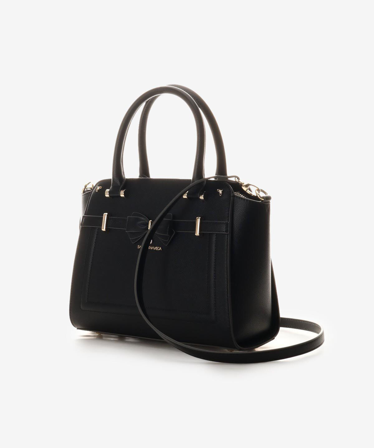 Samantha Vega「アクセントリボントートバッグ」|ハンドバッグ|