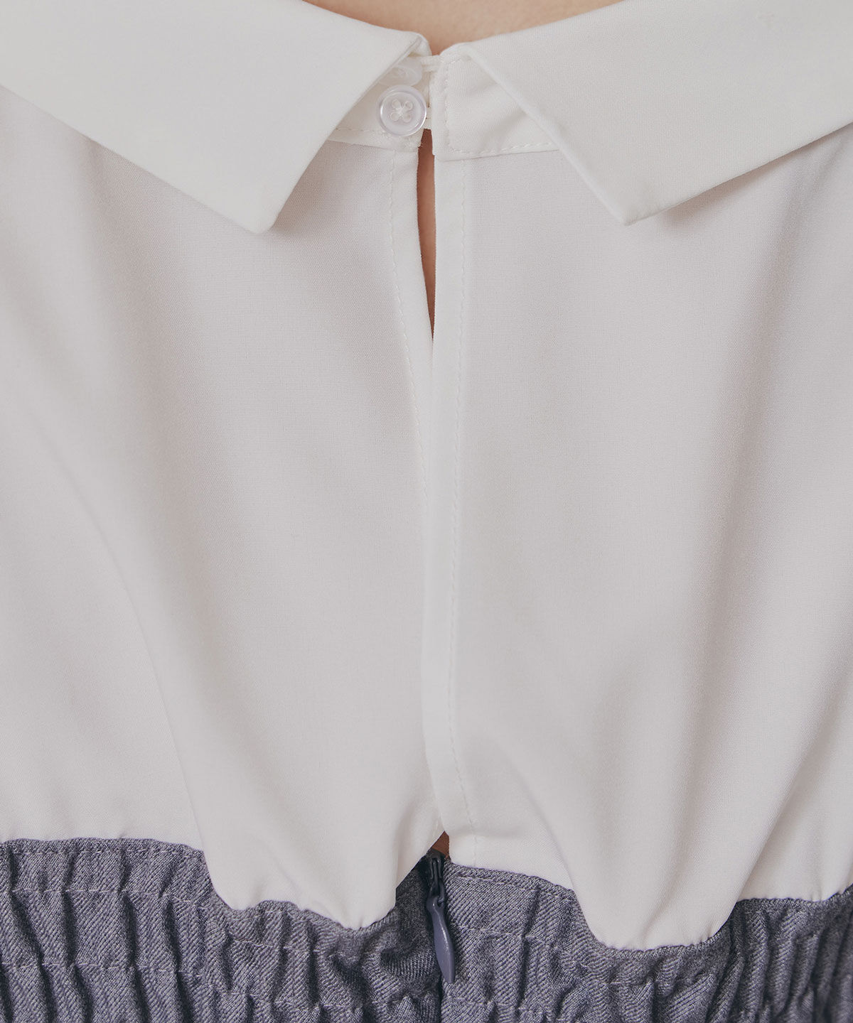 REDYAZEL「シャツドッキングチュールワンピース&ショートパンツセットアップ」|ワンピース|