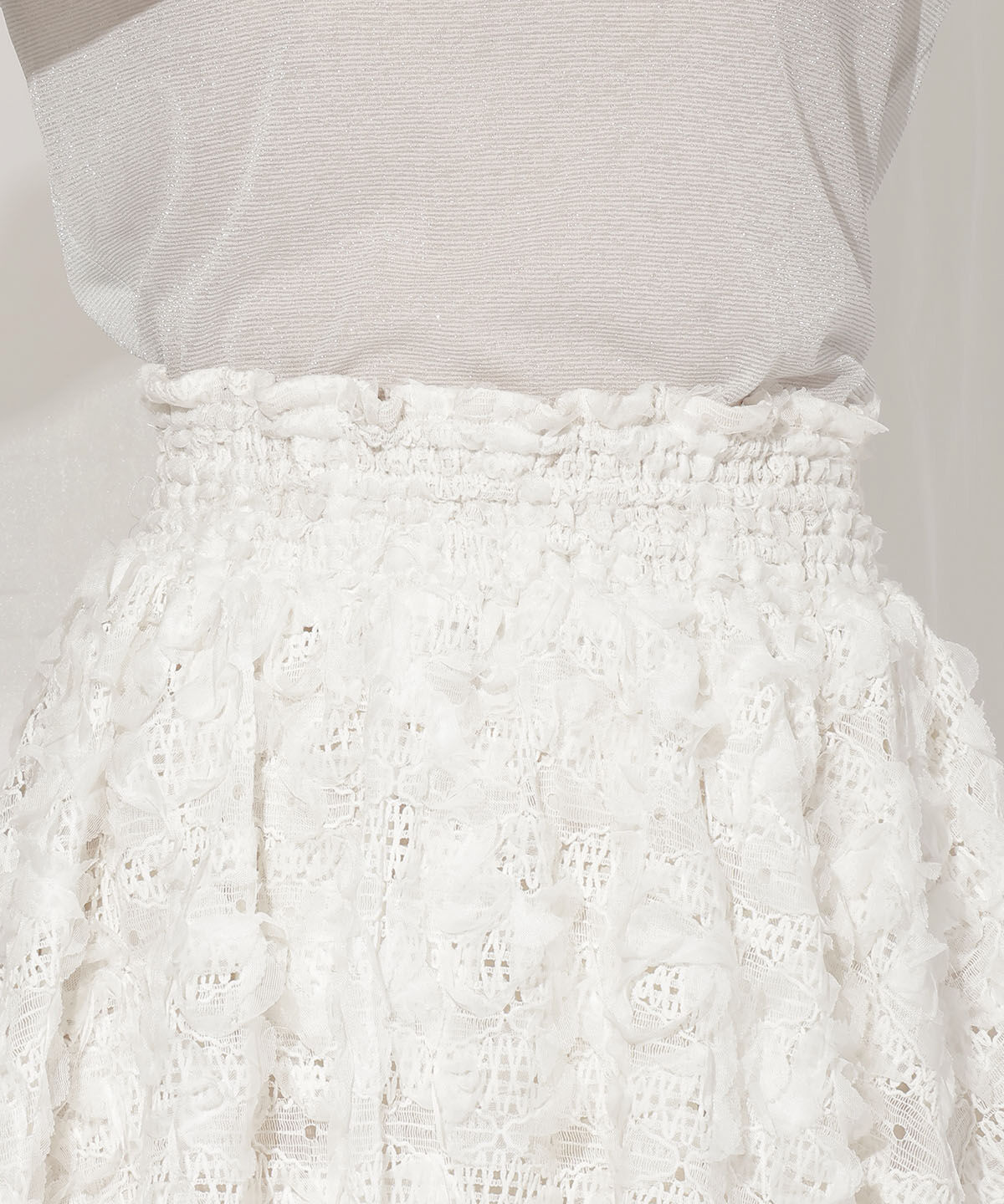 WILLSELECTION「レースバルーンスカート」|フレア|