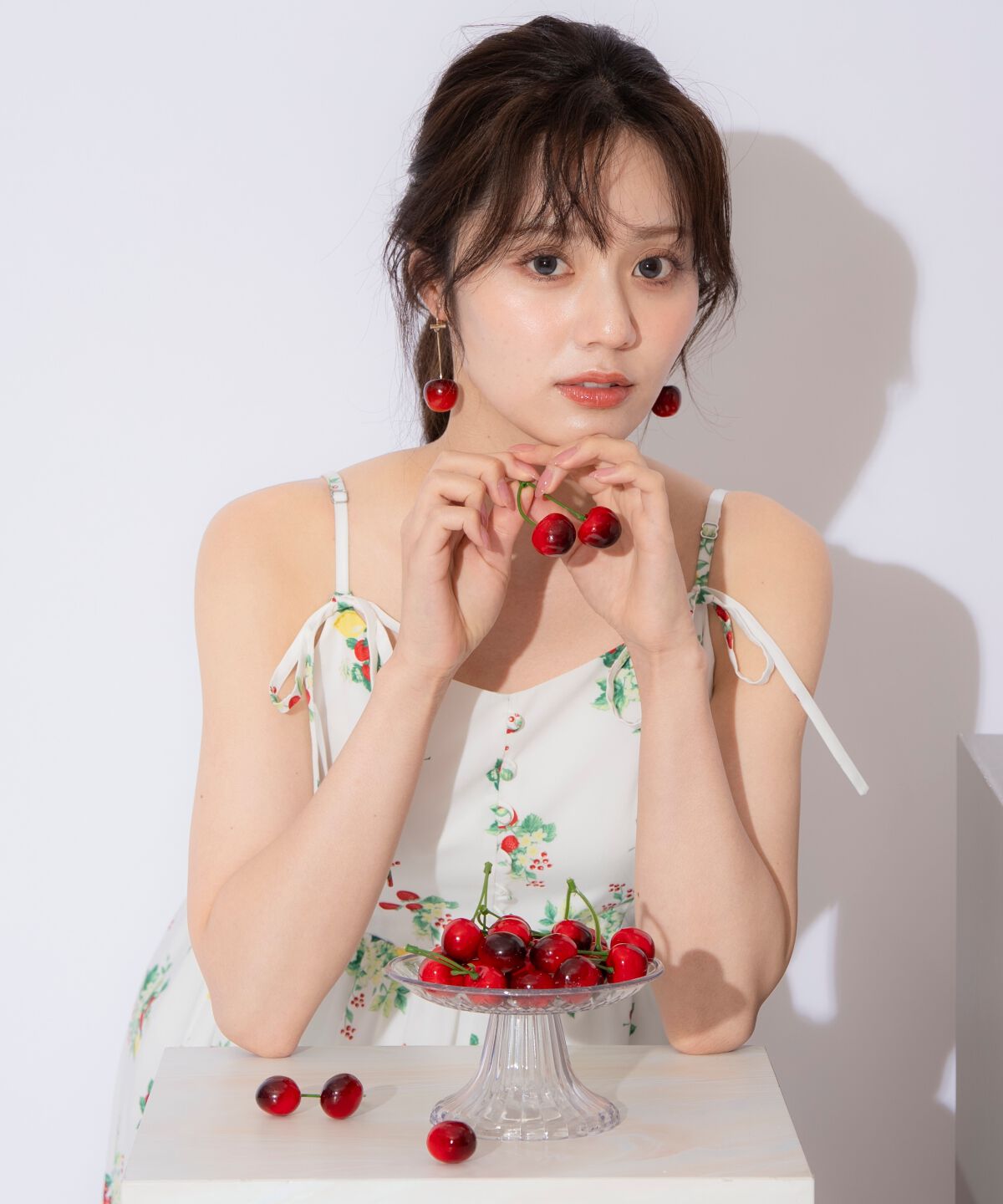 WILLSELECTION「フルーツプリントキャミワンピース」|ワンピース|