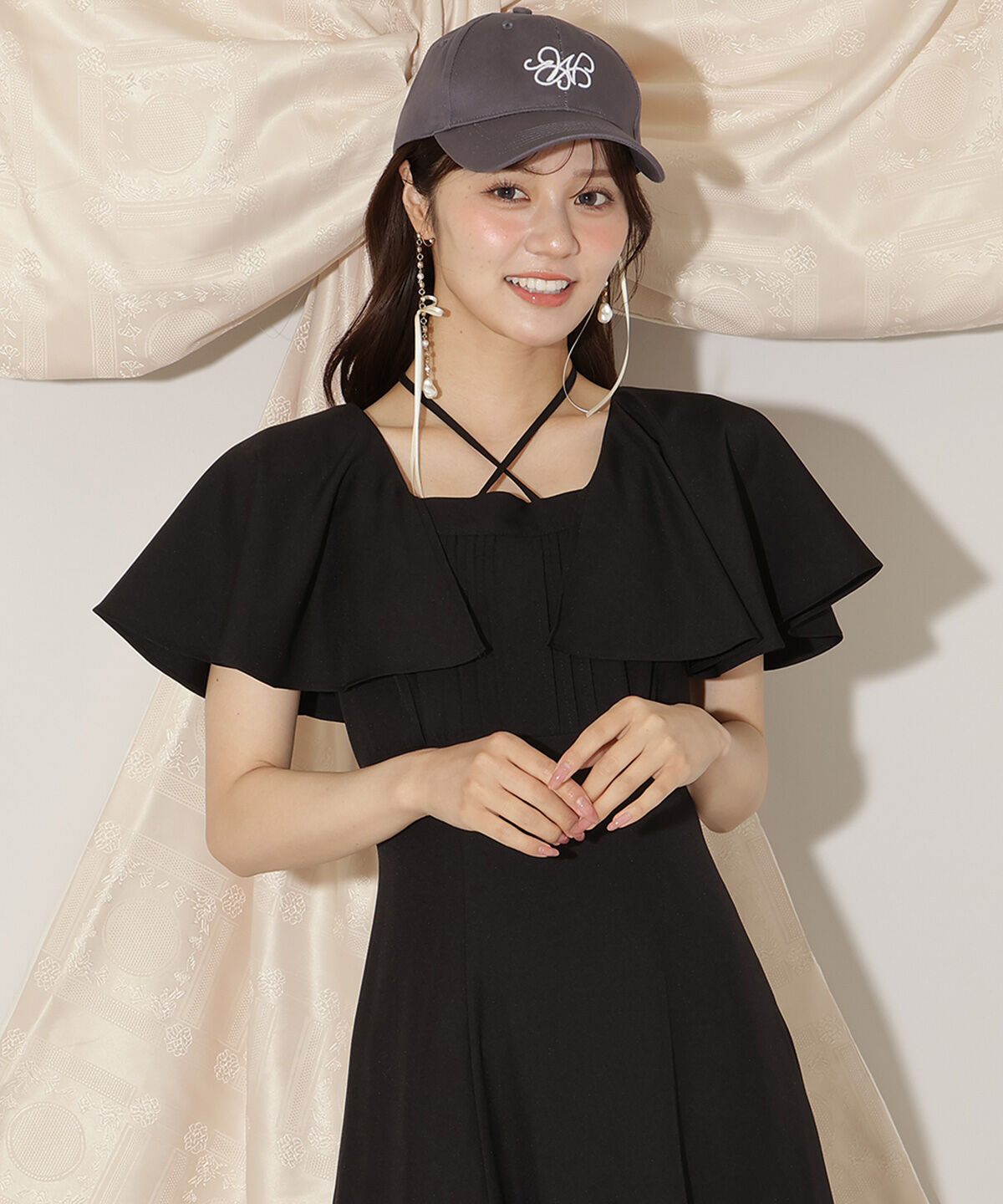 WILLSELECTION「フレアースリーブティアードワンピース」|ワンピース|