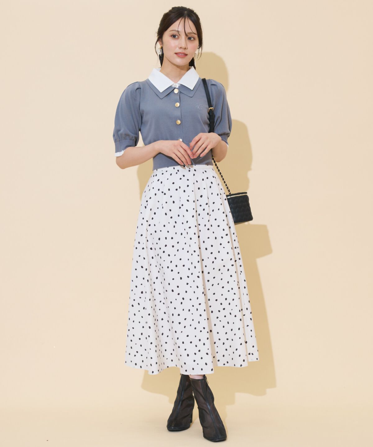 WILLSELECTION「レイヤードカラープルオーバー」|ニット・セーター|