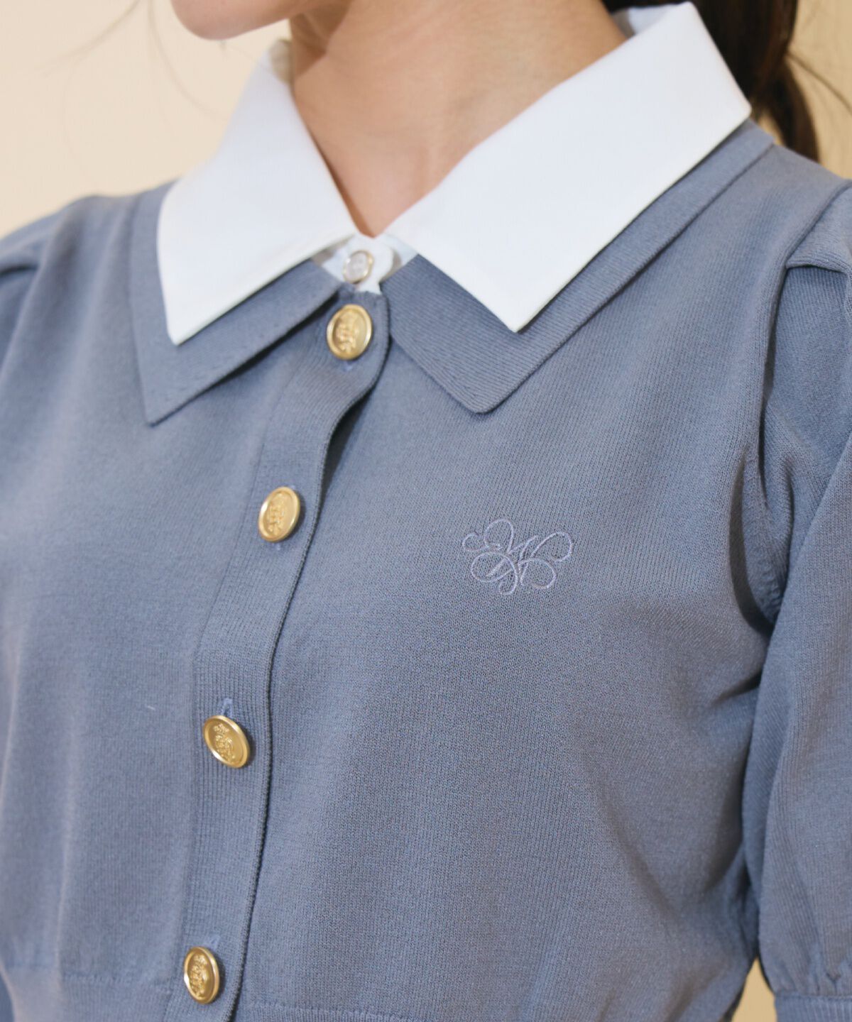 WILLSELECTION「レイヤードカラープルオーバー」|ニット・セーター|