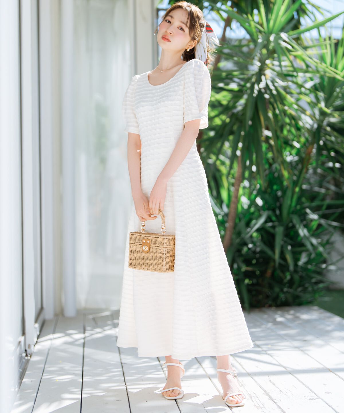 WILLSELECTION「バックオープンフレアカットワンピース」|ワンピース|