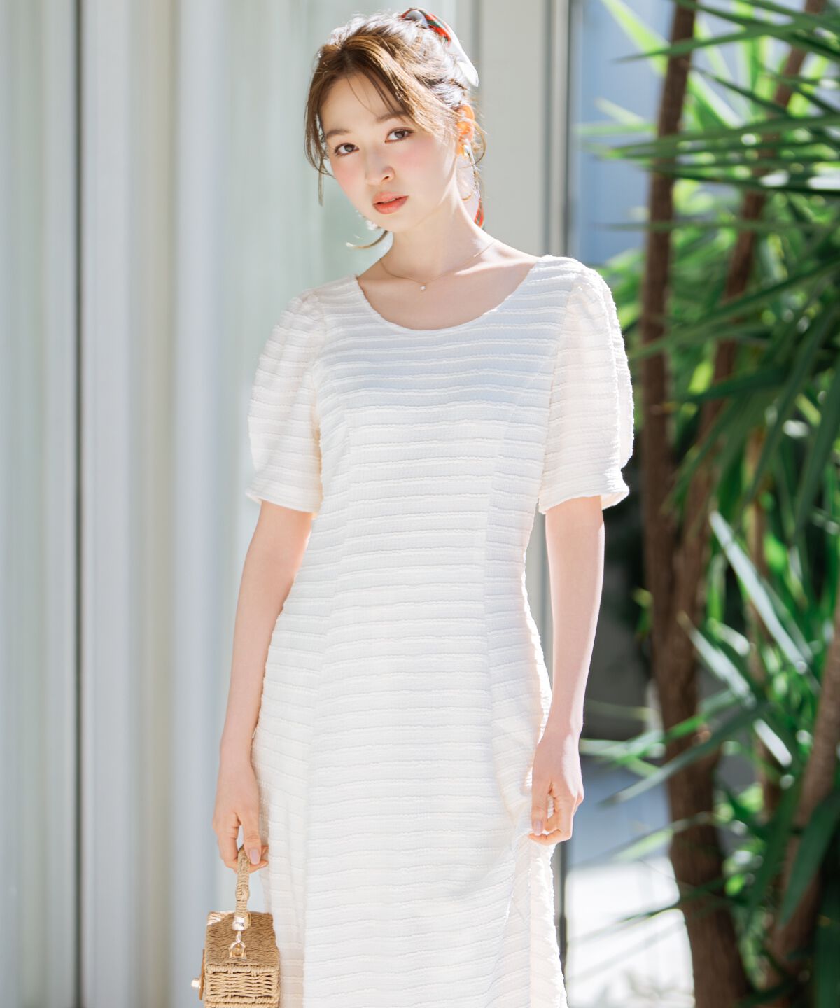 WILLSELECTION「バックオープンフレアカットワンピース」|ワンピース|