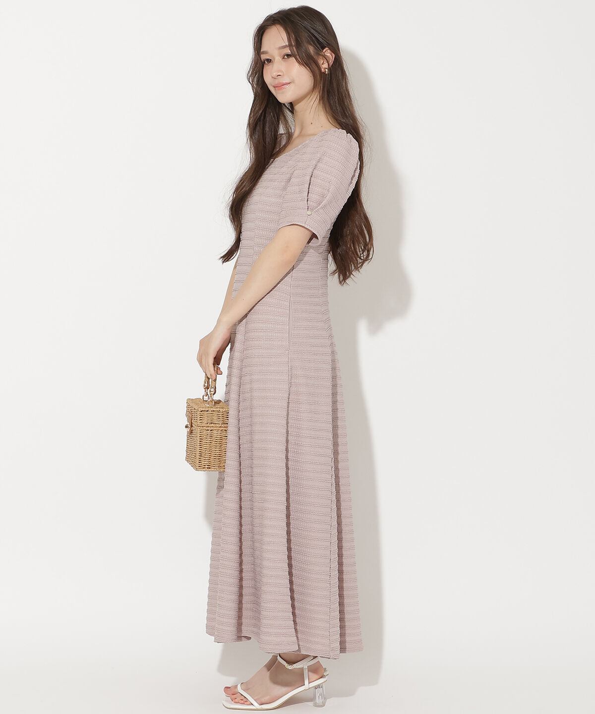 WILLSELECTION「バックオープンフレアカットワンピース」|ワンピース|