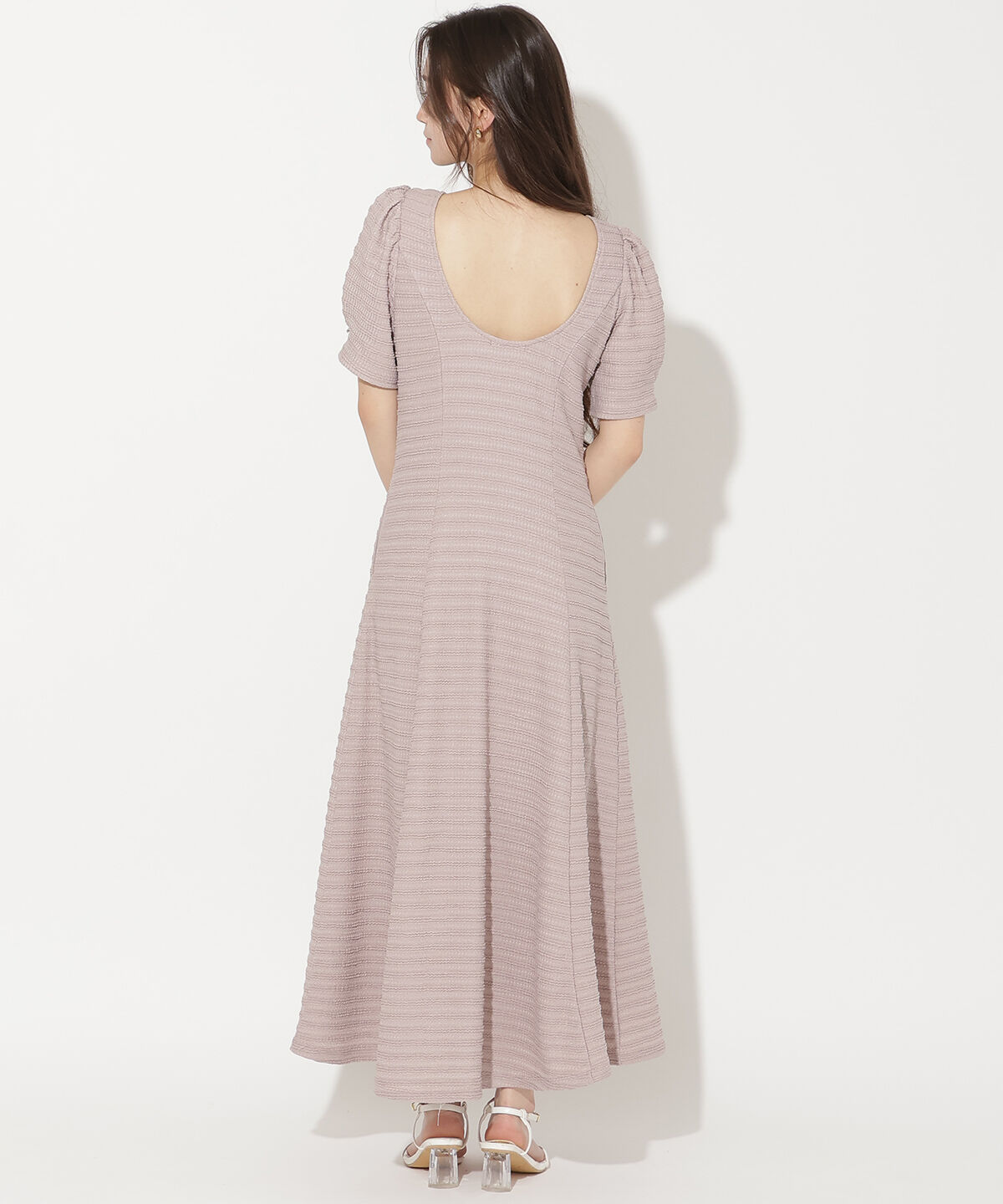 WILLSELECTION「バックオープンフレアカットワンピース」|ワンピース|