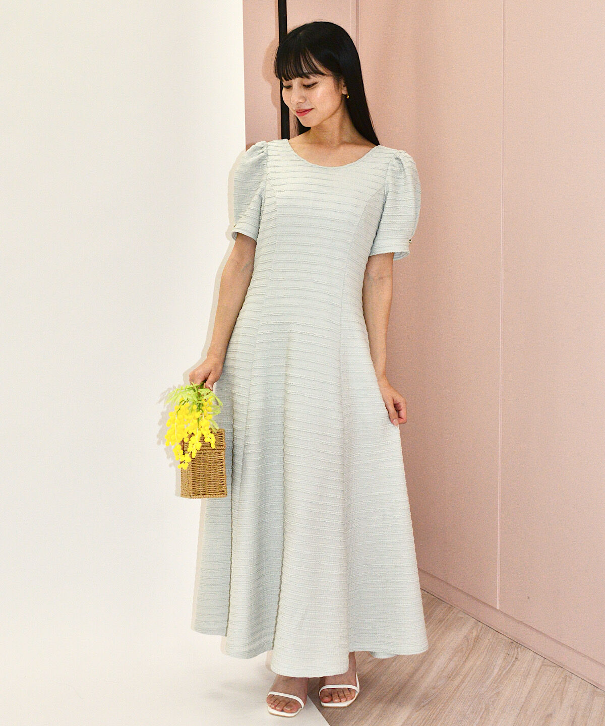 WILLSELECTION「バックオープンフレアカットワンピース」|ワンピース|