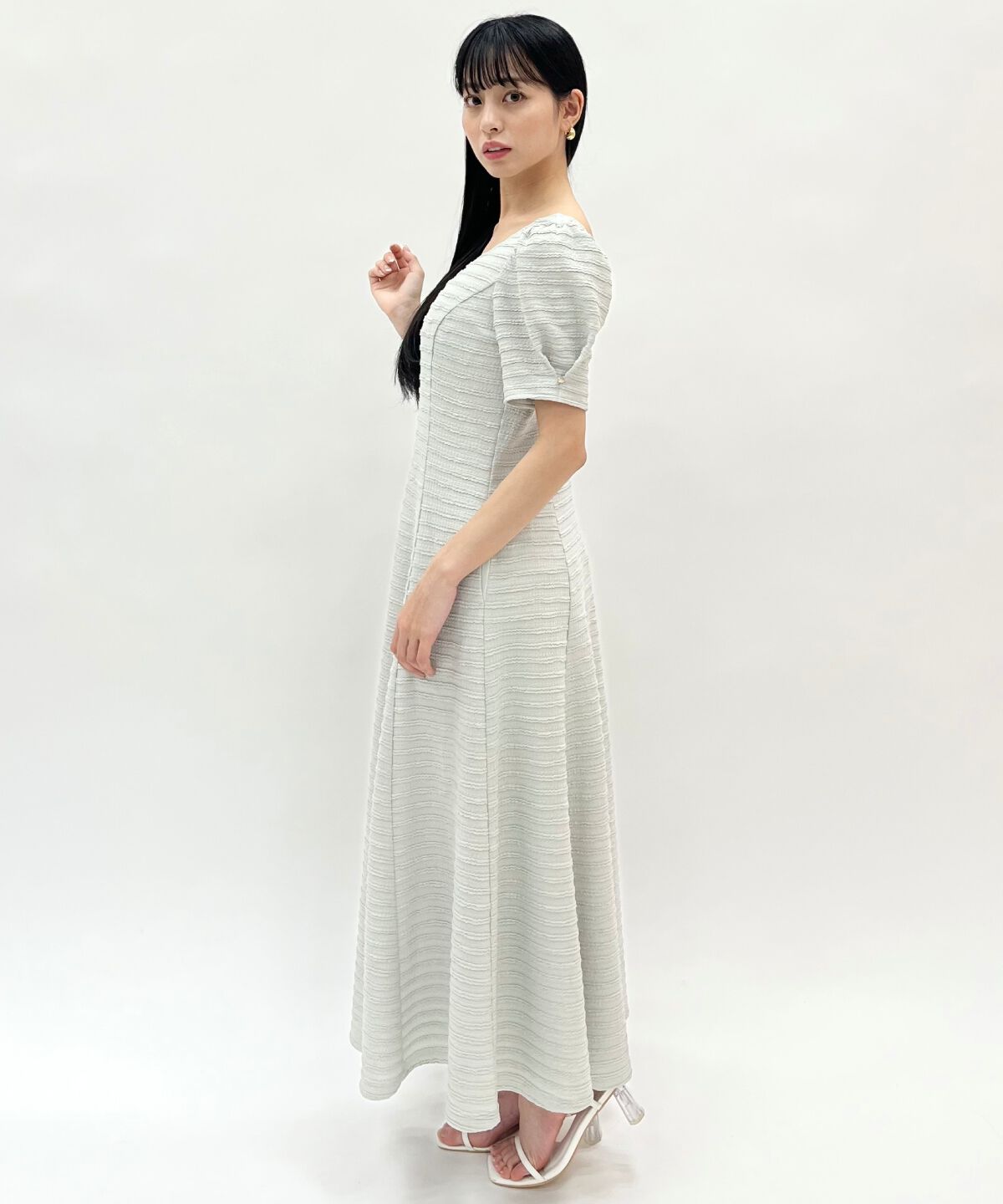 WILLSELECTION「バックオープンフレアカットワンピース」|ワンピース|