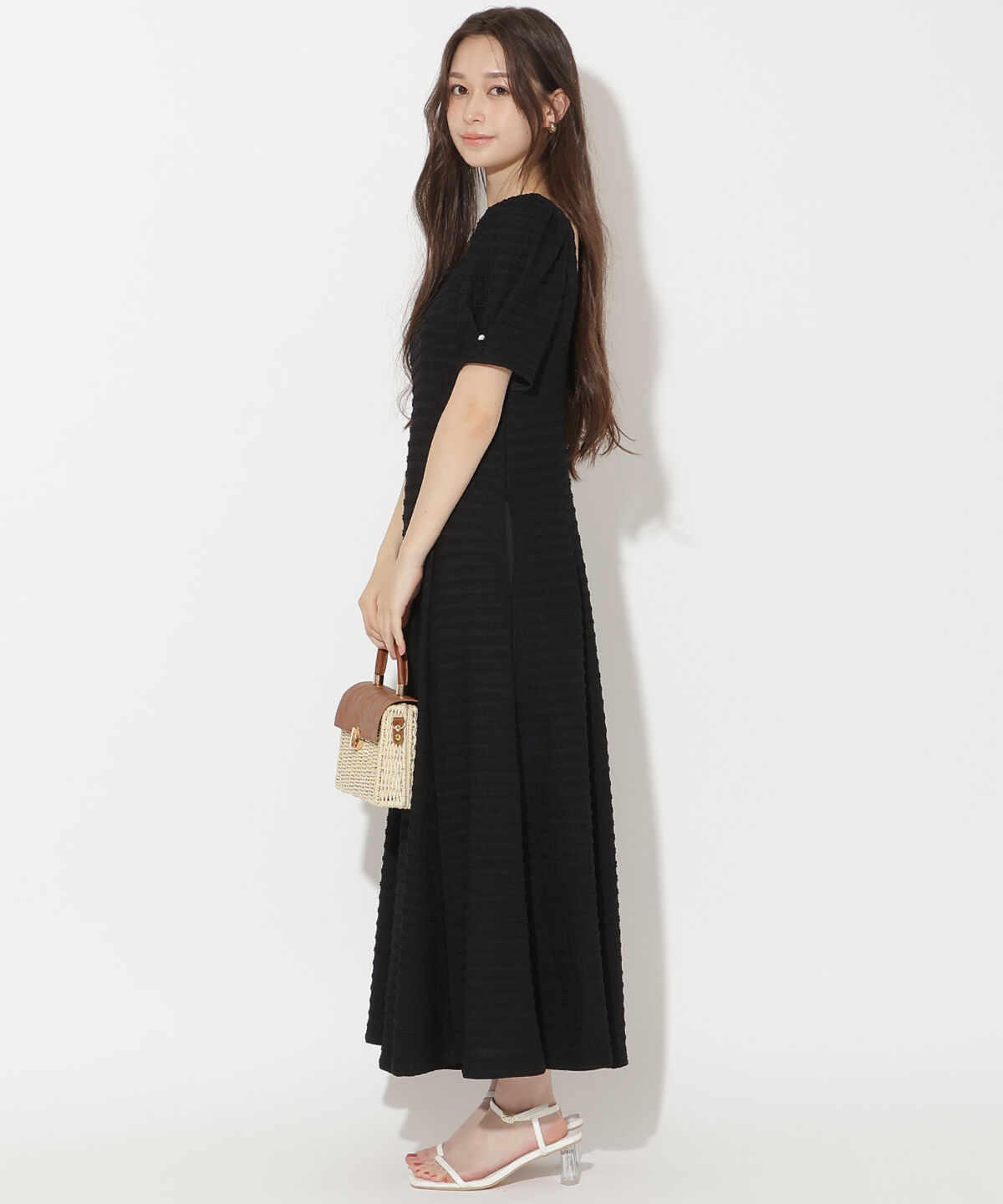 WILLSELECTION「バックオープンフレアカットワンピース」|ワンピース|