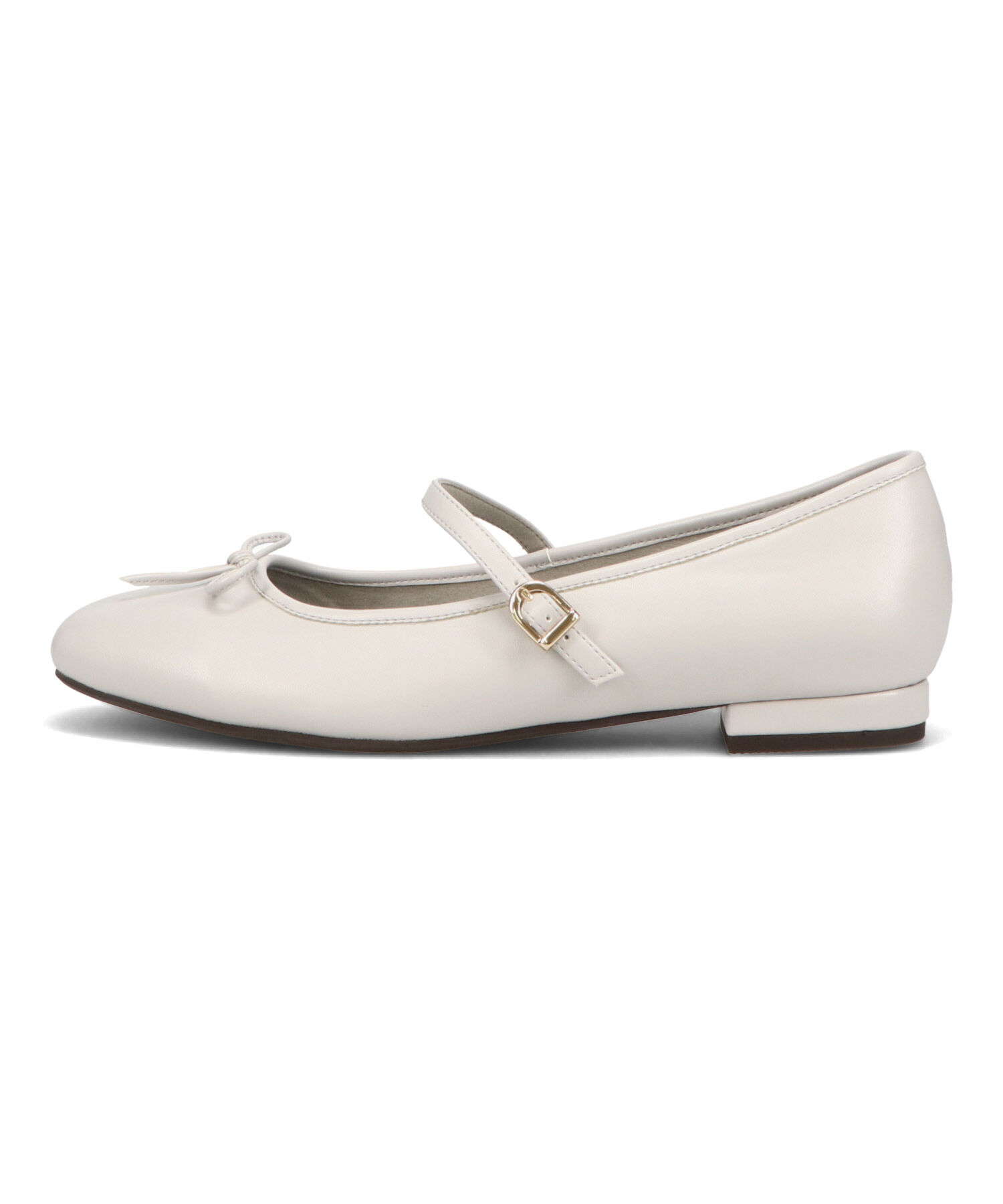 WA Oriental TRaffic「 メリージェーン バレエ パンプス /52313 防寒 起毛 ファー ゴムストラップ」|パンプス|