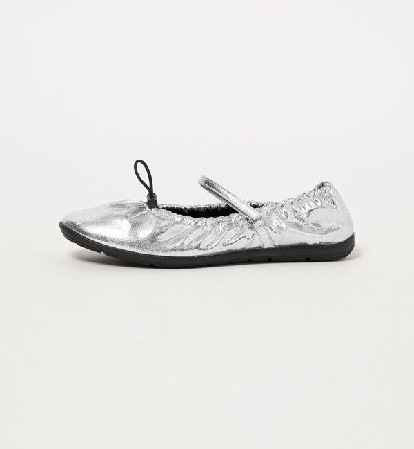 SY UNITED ARROWS「＜SY＞ シャーリングベルクロ フラット20&uarr;」|バレエシューズ|