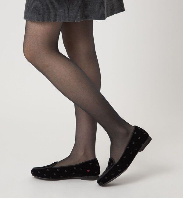 ODETTE E ODILE「ラウンドモカ フラット15&uarr;」|モカシン|