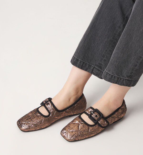 SY UNITED ARROWS「＜SY＞ソフトメリージェーンMT フラット10&uarr;」|パンプス|