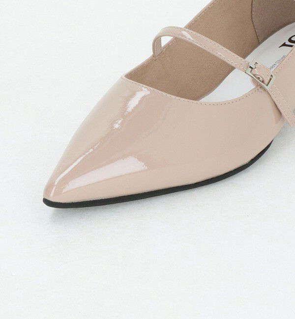 ODETTE E ODILE「＜SY＞ ポインテッド ダブルストラップ フラット15&uarr;」|パンプス|