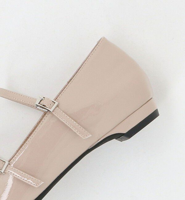 ODETTE E ODILE「＜SY＞ ポインテッド ダブルストラップ フラット15&uarr;」|パンプス|