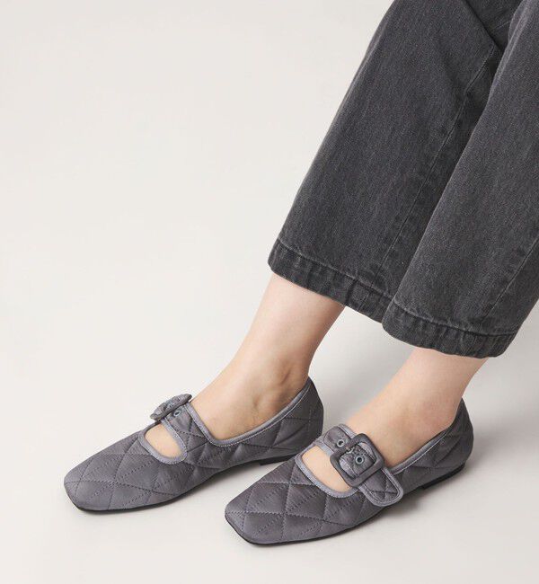 SY UNITED ARROWS「＜SY＞ソフトメリージェーンSTNフラット10&uarr;」|パンプス|