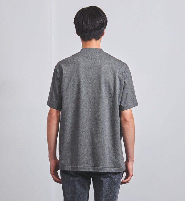 UNITED ARROWS「SARROWS/サローズ オーガニックコットン モックネック Tシャツ」|Tシャツ・カットソー|