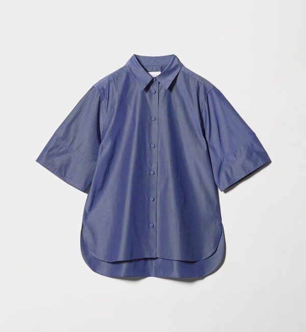 UNITED ARROWS「デニムライク ブライトローン シャツ ‐ウォッシャブル‐」|シャツ・ブラウス|