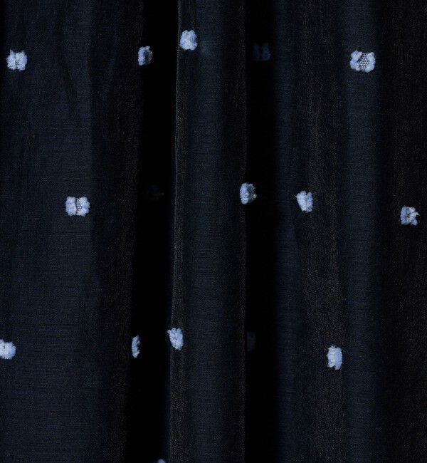 UNITED ARROWS「2トーン ドット ジャガード フレアスカート」|フレア|