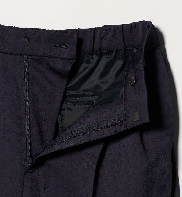 UNITED ARROWS「バンダナ 2タック ワイドパンツ ‐ウォッシャブル‐」|チノ|