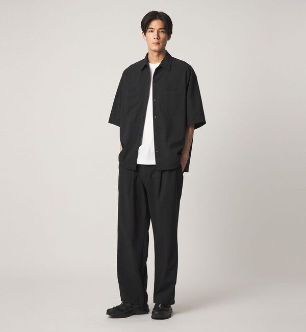 UNITED ARROWS「DotAir ドットエア サッカー ダブルポケットシャツ　吸水速乾」|シャツ・ブラウス|