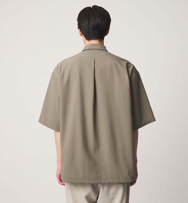 UNITED ARROWS「DotAir ドットエア サッカー ダブルポケットシャツ　吸水速乾」|シャツ・ブラウス|