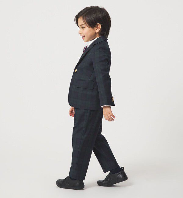 UNITED ARROWS green label relaxing「TRW ブラックウォッチ パンツ / キッズ 110cm-130cm」|スーツ|