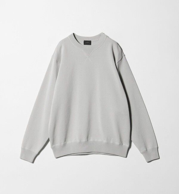 UNITED ARROWS green label relaxing「コットン シルク ミックス インレイ クルーネック ニット」|ニット・セーター|