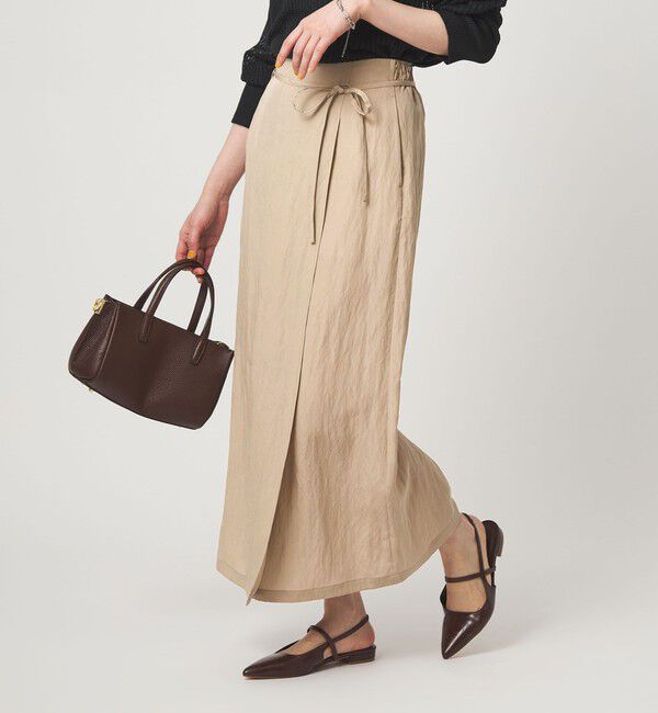 UNITED ARROWS green label relaxing「［size SHORTあり］フィブリル ナロー スカート」|タイト|