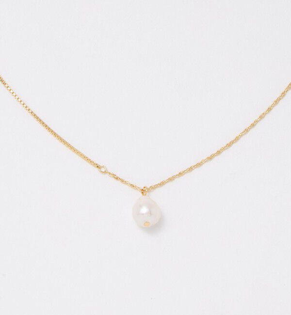 UNITED ARROWS green label relaxing「淡水パール スライドネックレス」|ネックレス|