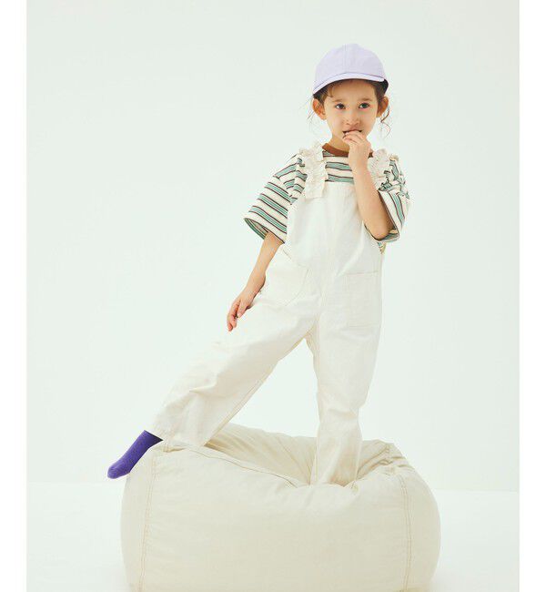 UNITED ARROWS green label relaxing「【スタメンシリーズ】ボーダーＴシャツ / キッズ  100cm-160cm」|Tシャツ・カットソー|