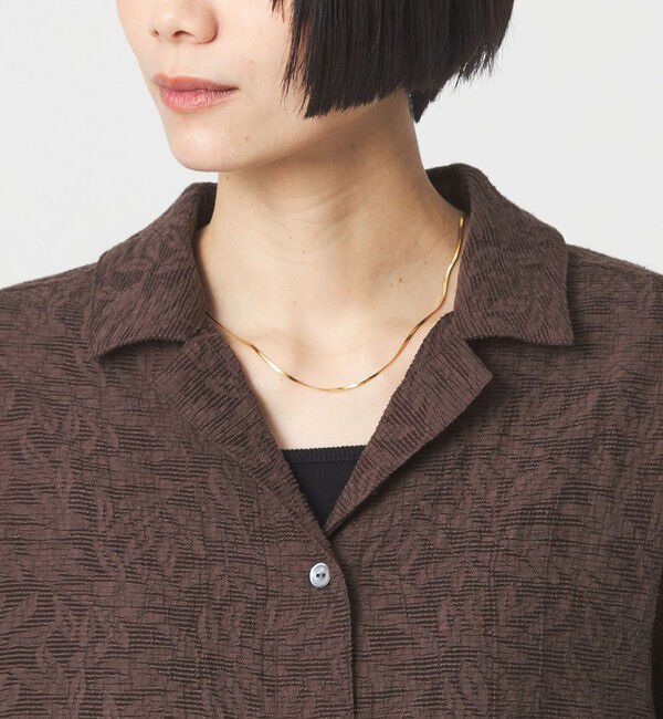 UNITED ARROWS green label relaxing「ジャガード シャツ」|シャツ・ブラウス|