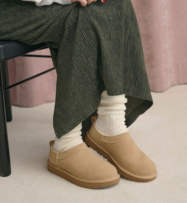 BEAUTY&YOUTH UNITED ARROWS「【国内EXCLUSIVE】＜UGG＞クラシック マイクロ ショートブーツ/スリッポン」|ショートブーツ|