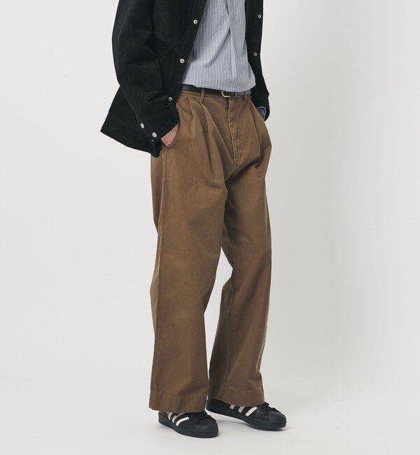 BEAUTY&YOUTH UNITED ARROWS「HI-LINE 3PLY チノ トラウザース」|チノ|
