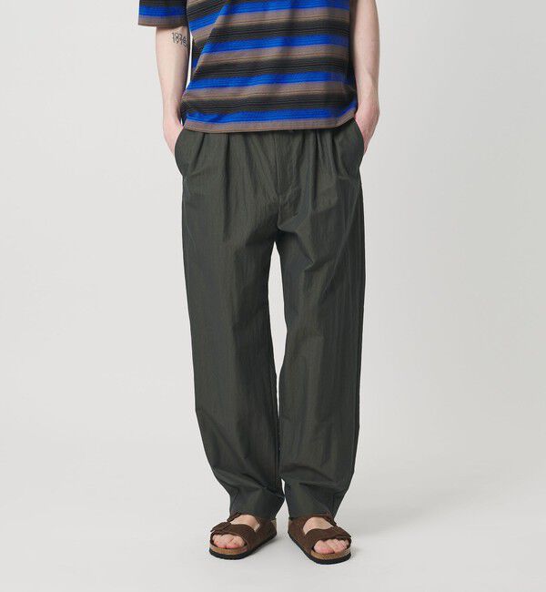 BEAUTY&YOUTH UNITED ARROWS「FLFY コットンナイロン バルーンイージーパンツ  NO.9」|チノ|