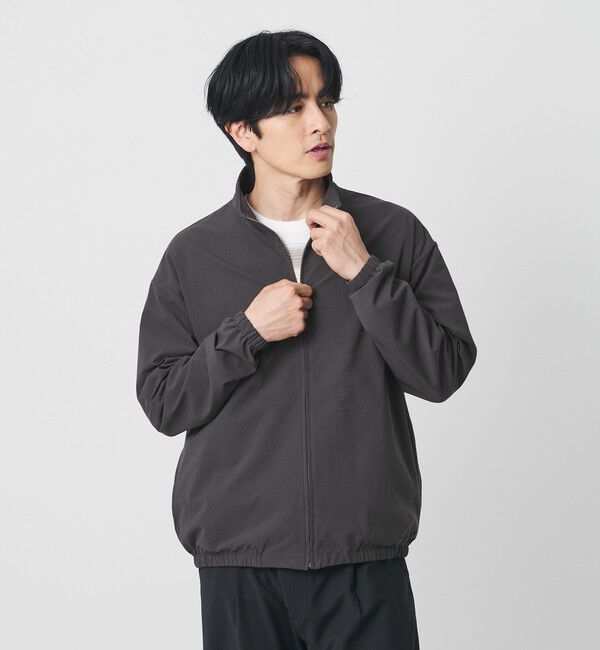 BEAUTY&YOUTH UNITED ARROWS「マイクロリップ UVカット ブルゾン 」|カーディガン|DK.GRAY