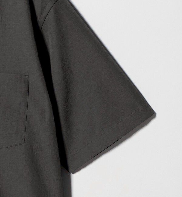 BEAUTY&YOUTH UNITED ARROWS「KOMATSU PACK キャンプカラー ショートスリーブ シャツ GRANDE型 セットアップ対応 撥水 ウォッシャブル」|シャツ・ブラウス|