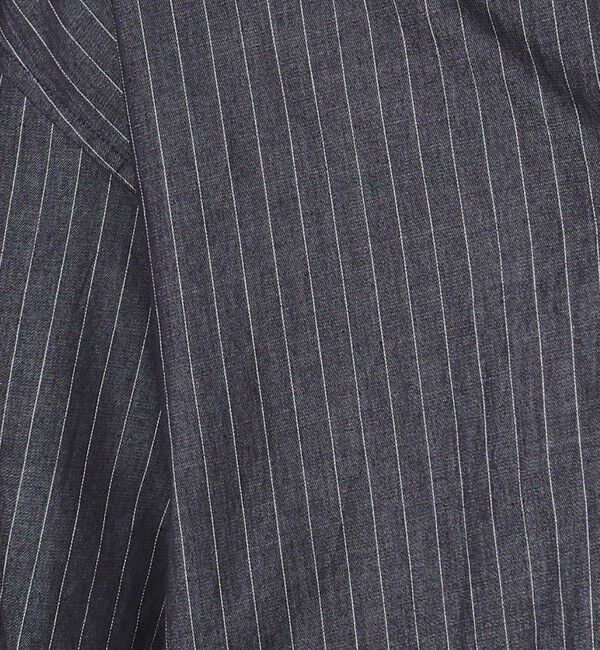 MONKEY TIME「4オンス ストライプ デニム シャツ」|シャツ・ブラウス|