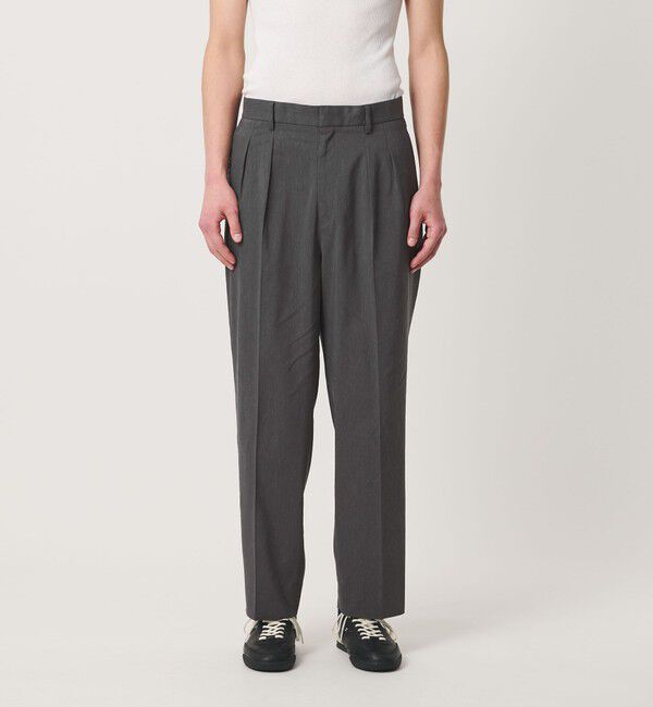 BEAUTY&YOUTH UNITED ARROWS「タンブル リネン スラックス NO.9」|チノ|